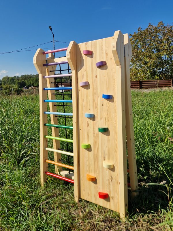 Triunghi dublu cu 4 trasee de catarare