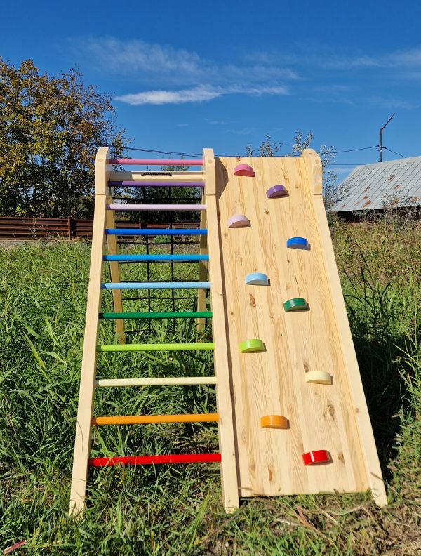 Triunghi dublu cu 4 trasee de catarare