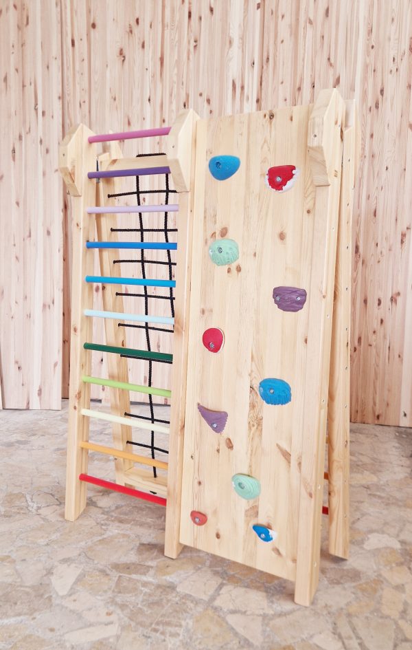 Ansamblu dublu cu 4 trasee si pietre profesionale de catarare