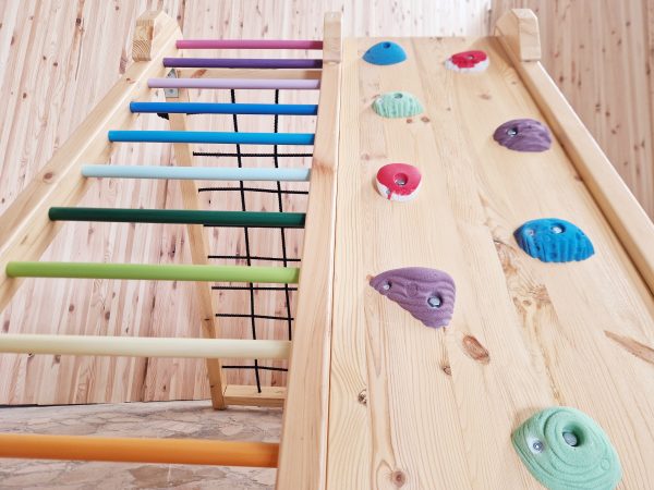 Ansamblu dublu cu 4 trasee si pietre profesionale de catarare