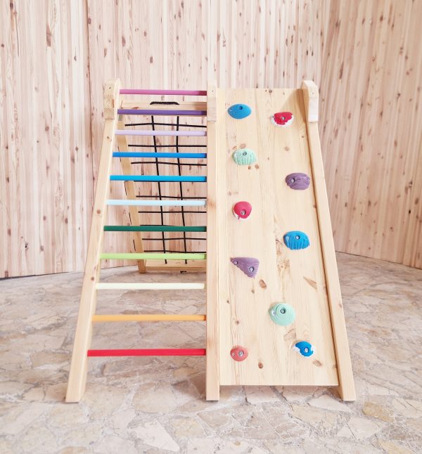 Ansamblu dublu cu 4 trasee si pietre profesionale de catarare