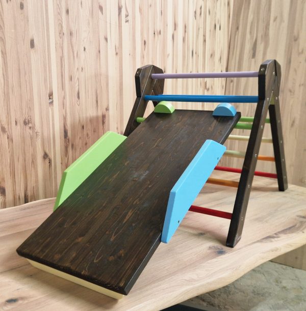 Triunghi de catarare cu placa reversibila